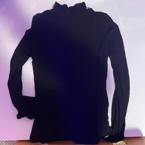 black turtle neck long sleeve
